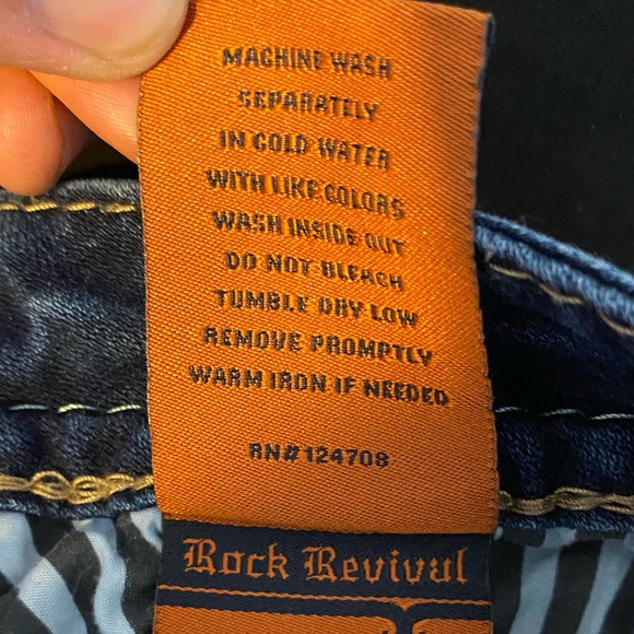 Rock Revival Melora Boot Bootcut Jeans Size 29 - Picture 7 of 7